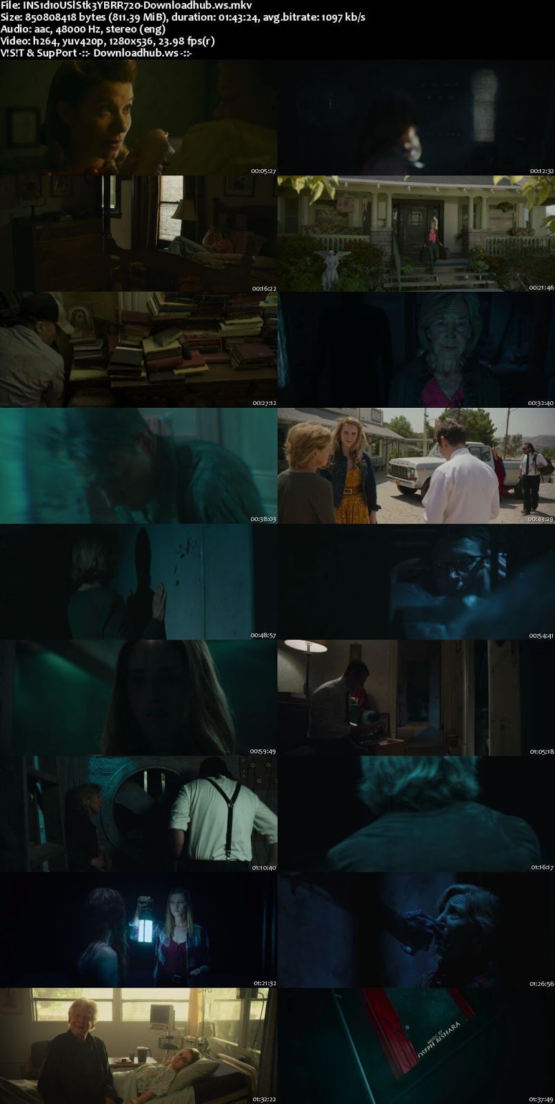 Insidious The Last Key 2018 English 720p BRRip 800MB ESubs