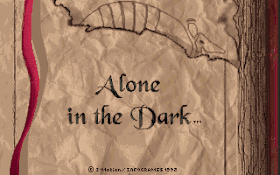 Alone in the Dark DOS title
