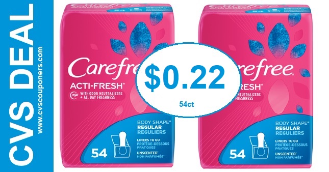 Carefree CVS Deal Only $0.22 8-18 8-24