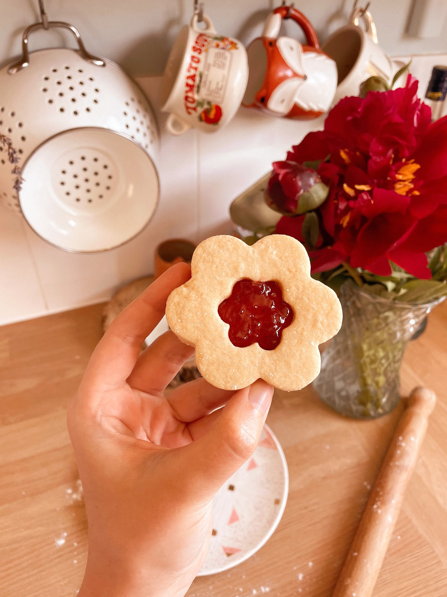 Jammy Dodger Flower Biscuit Recipe