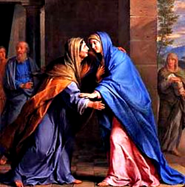 St. Elizabeth and St. Zachary, parents of St. John the Baptist