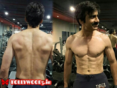 Ravi Teja six pack and bodybuilding and gym workout photos 3