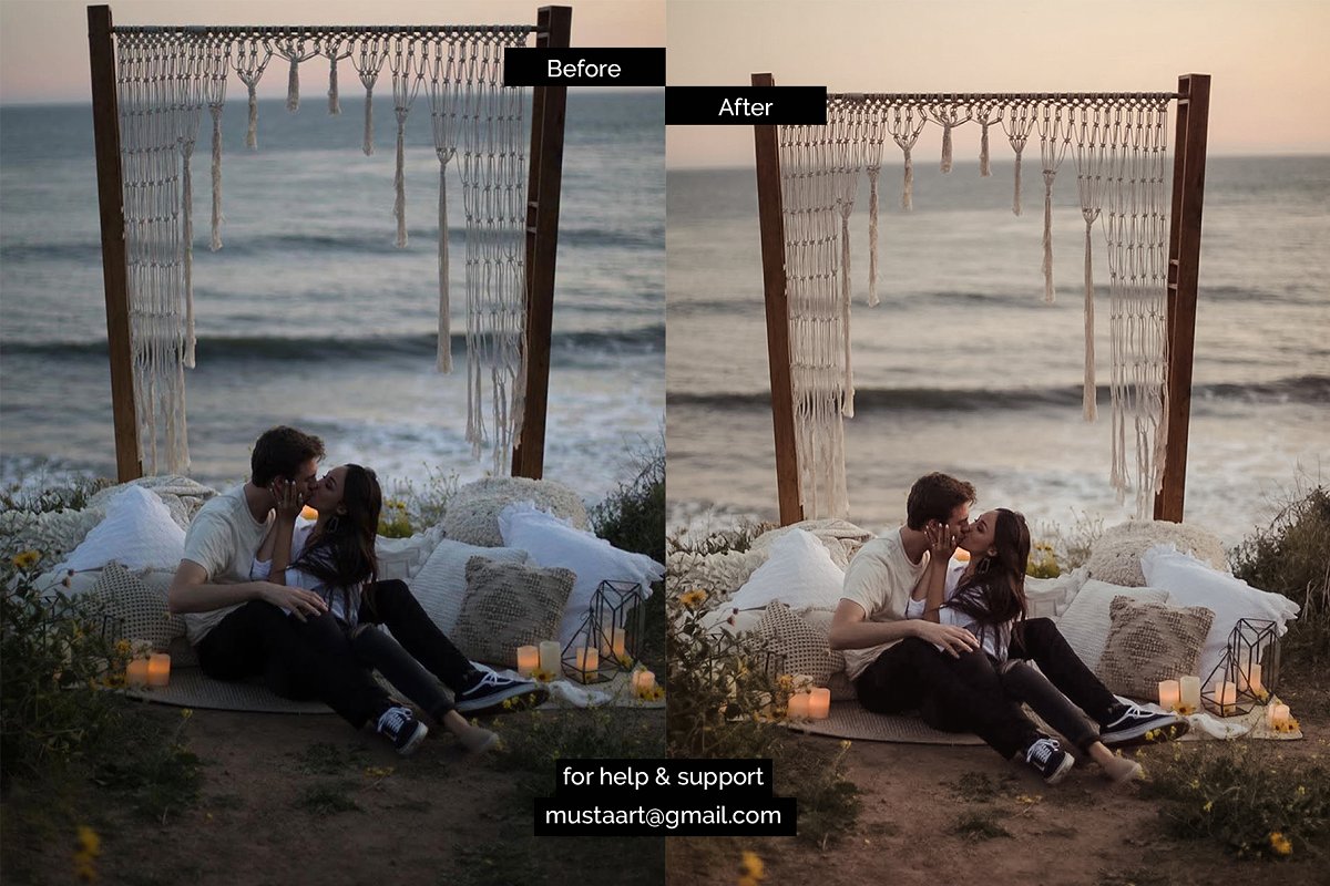 Wedding Lightroom Presets – MustaART - 20 Wedding Preset V.01 (LR)