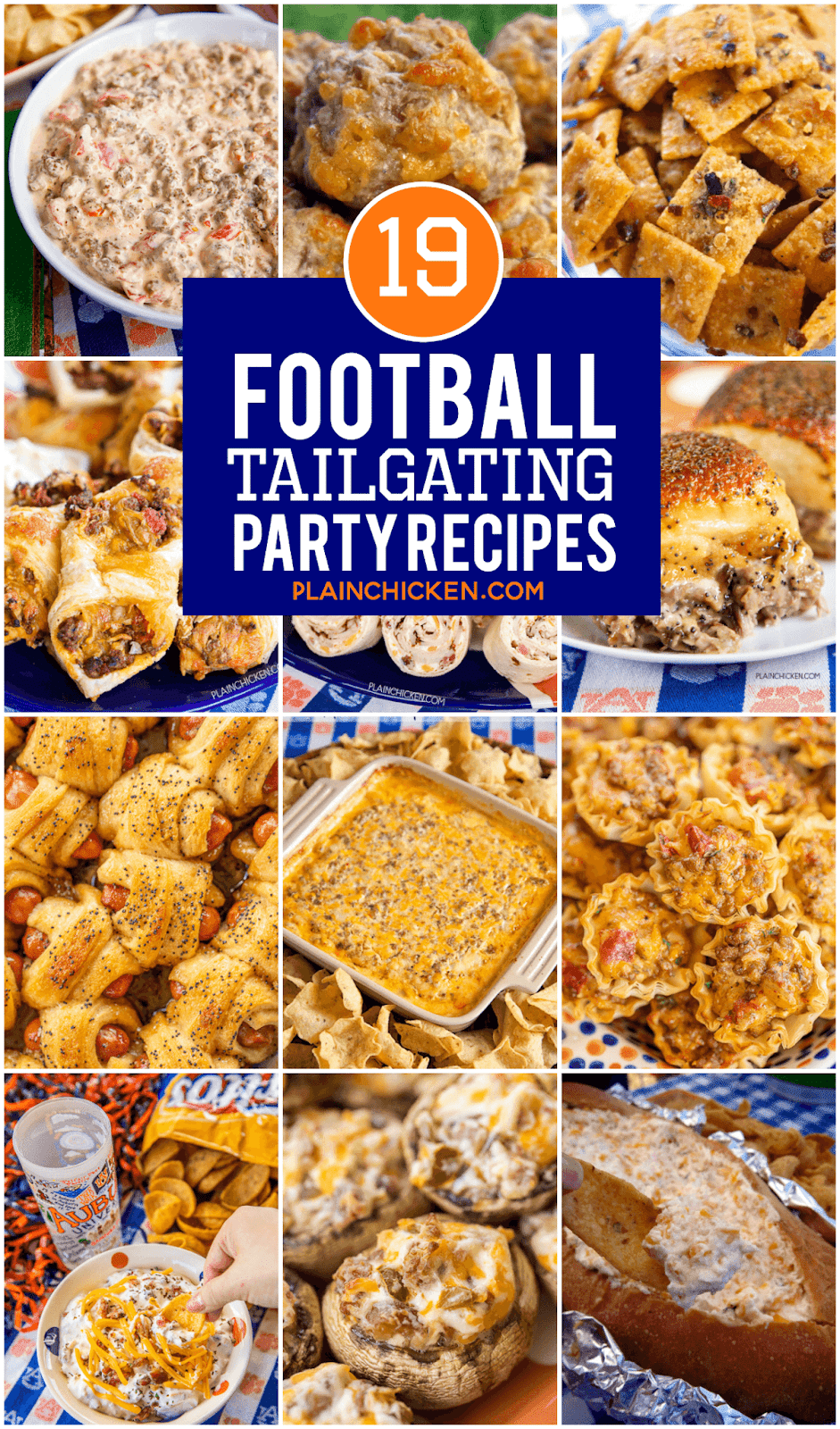 Tailgating Party Recipes for Football Season | Plain Chicken®
