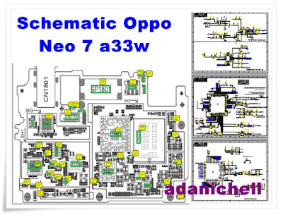 Schematic Oppo Neo 7 A33w Terlengkap Full Jalur Jihan Bisnis