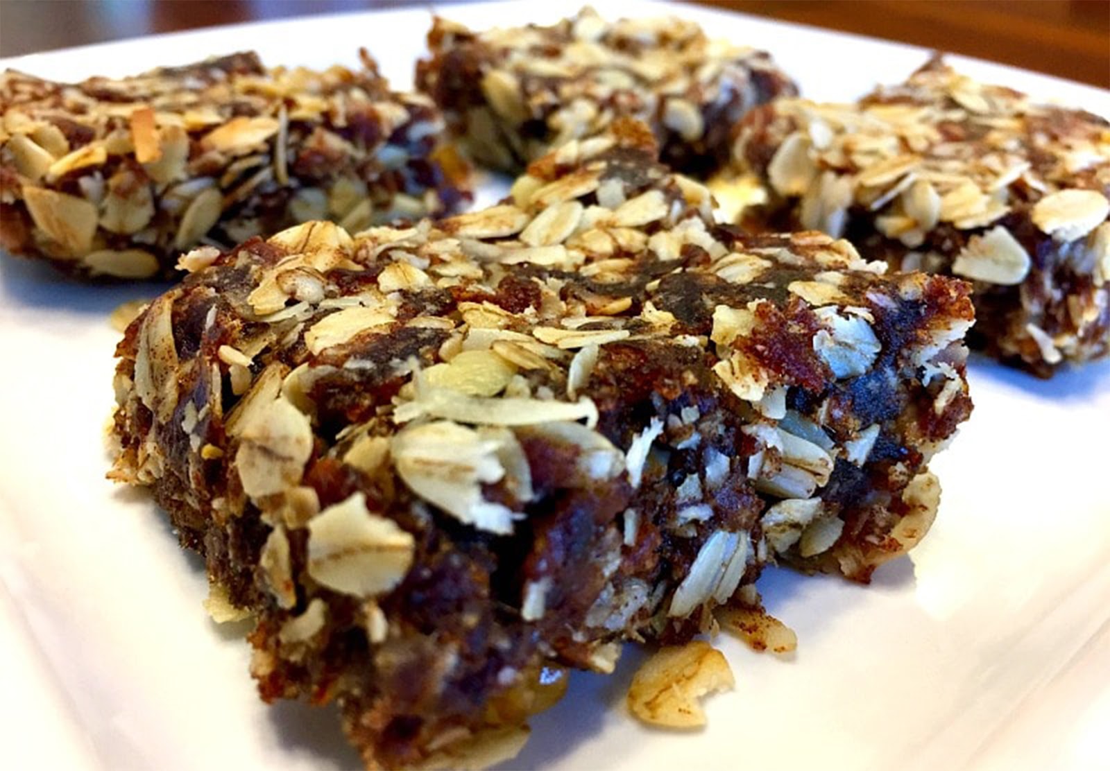 Coconut Walnut Date Squares Recipe Esther Cuisine