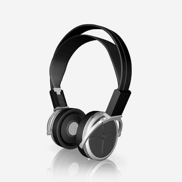 Black Grey Headset