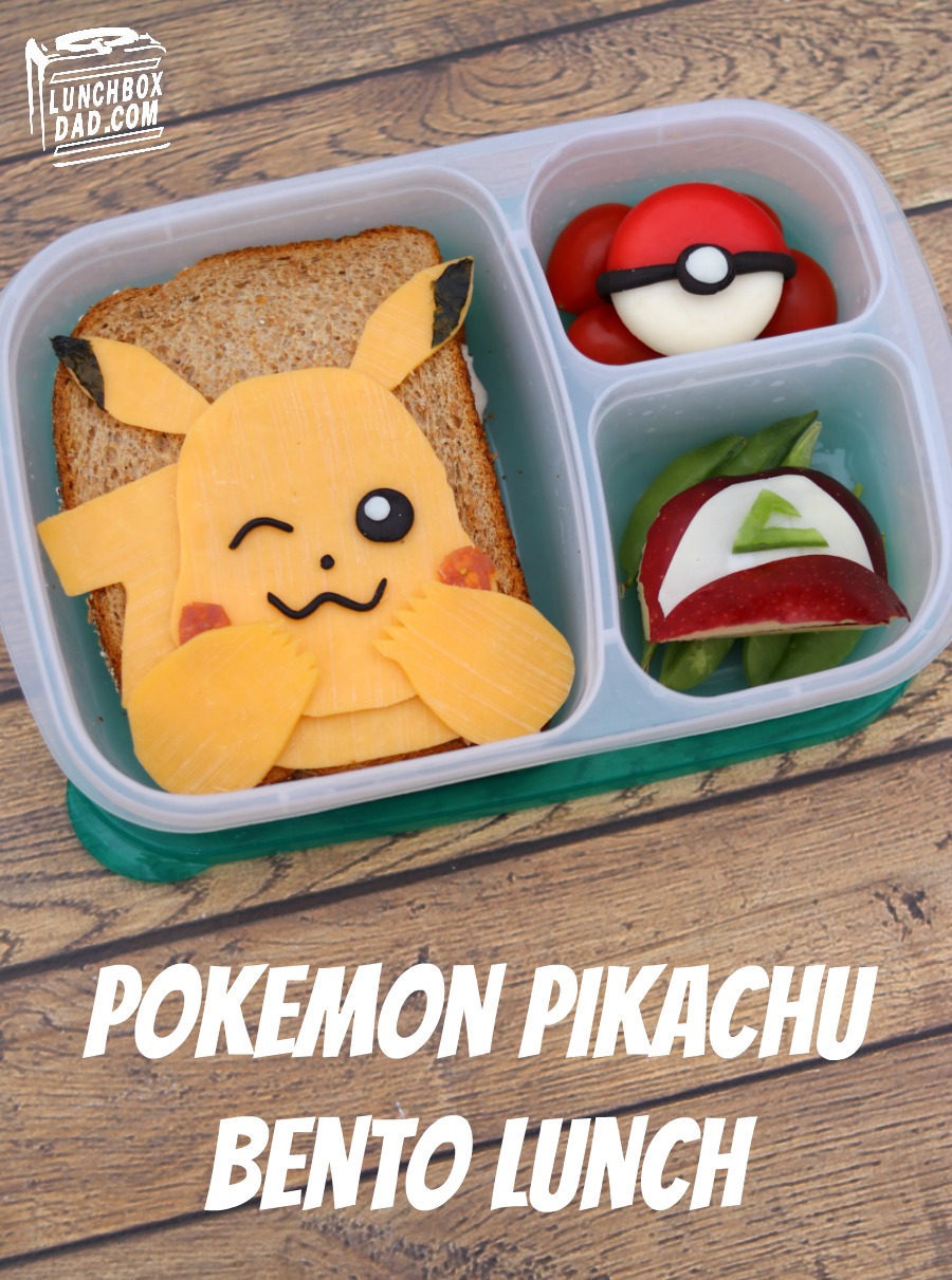 Lunchbox Dad: A Pokémon Pikachu Lunch! Gotta Collect All the Sandwiches!