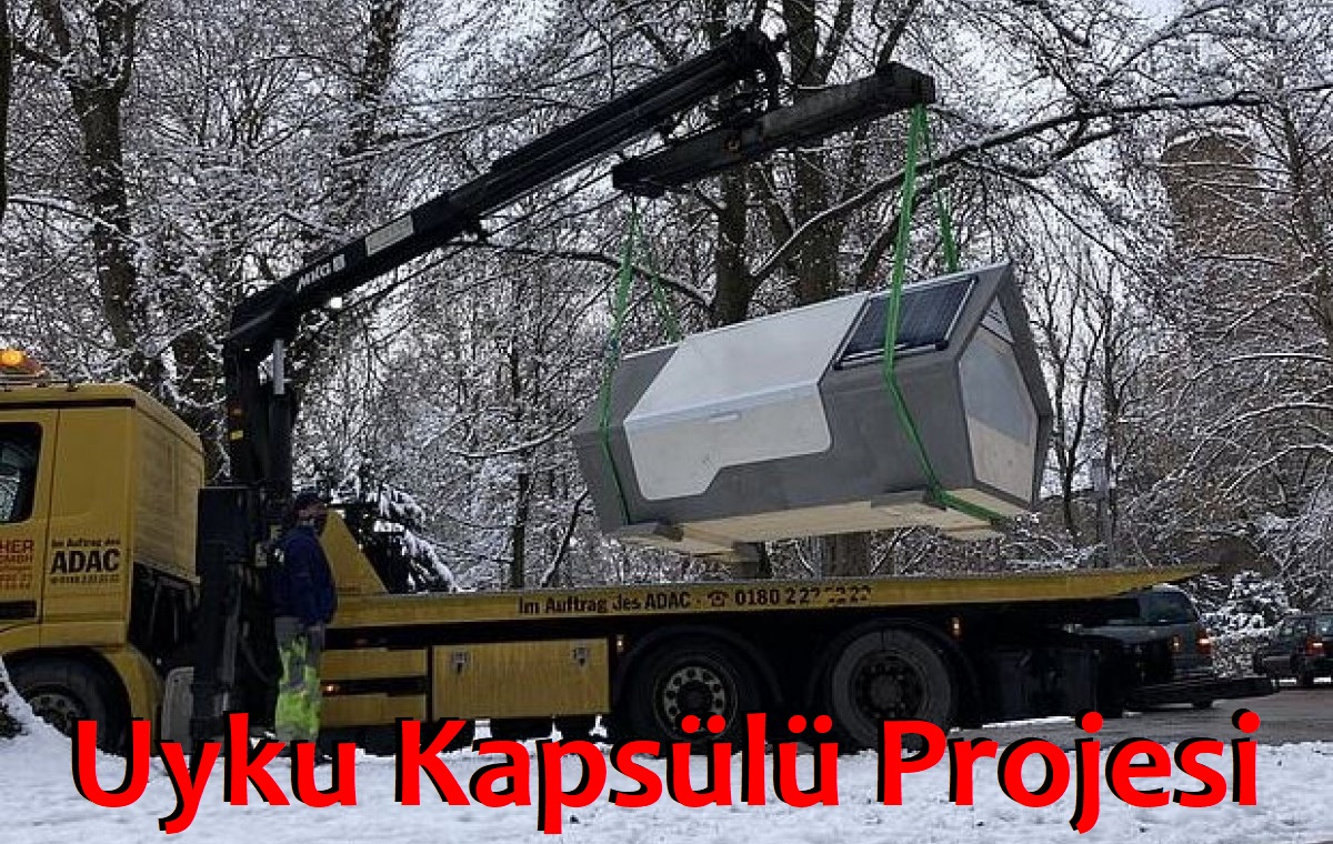Almanya'da Evsizler İçin Rüzgar ve Su Geçirmeyen Ev "Uyku Kapsülü Projesi"