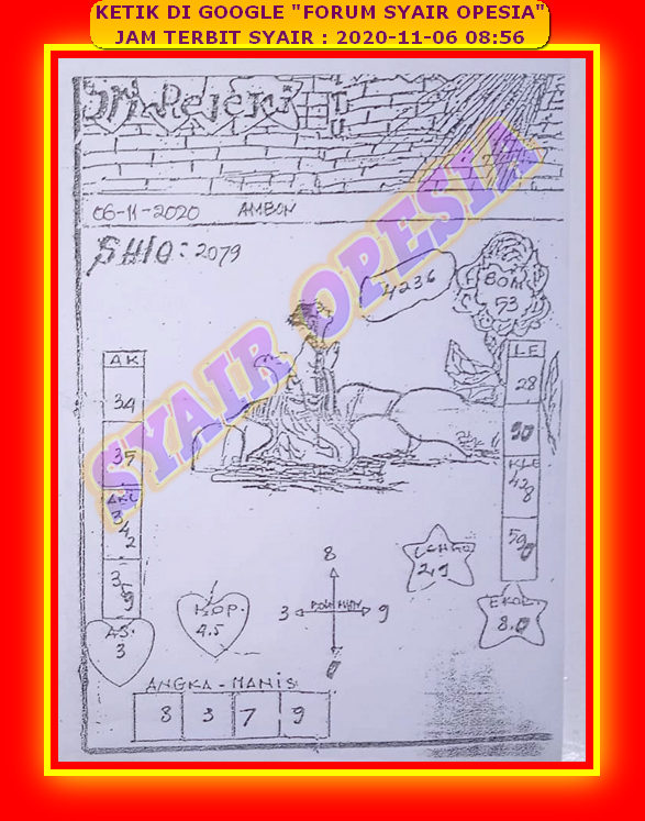 1 New Message Kode Syair Sydney 6 November 2020 Forum Syair Togel Hongkong Singapura Sydney