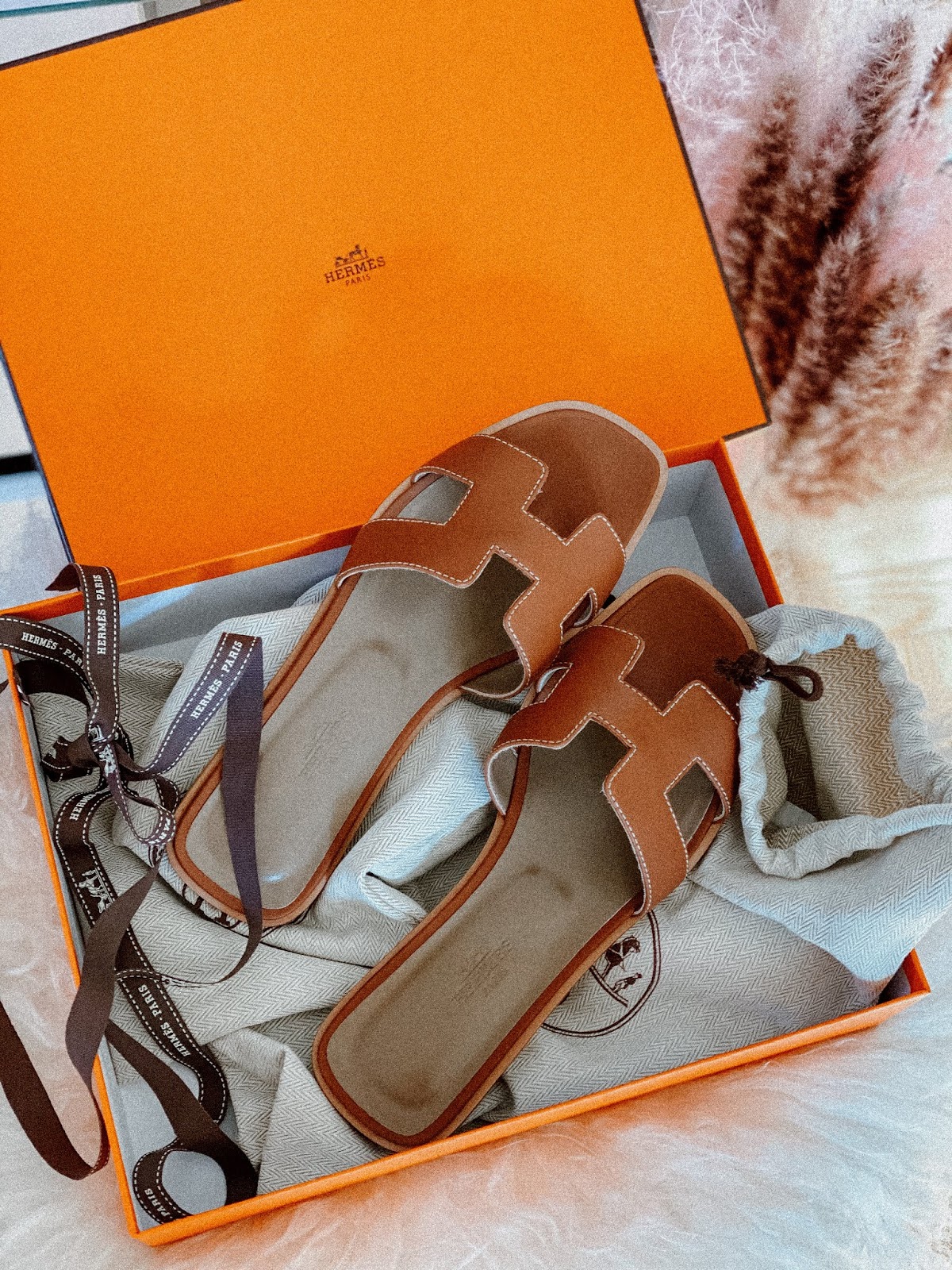 Dadou~Chic: Orange You Glad : Hermes Oran Sandals