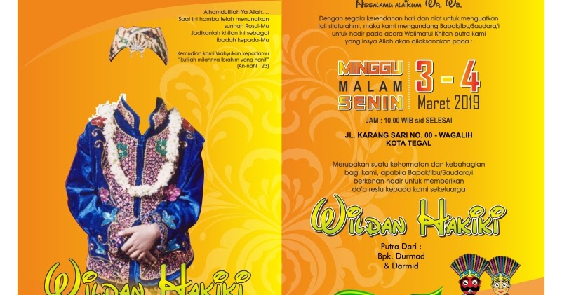 Contoh Kartu Undangan Sunatan Anak Contoh Isi Undangan 40 - IMAGESEE