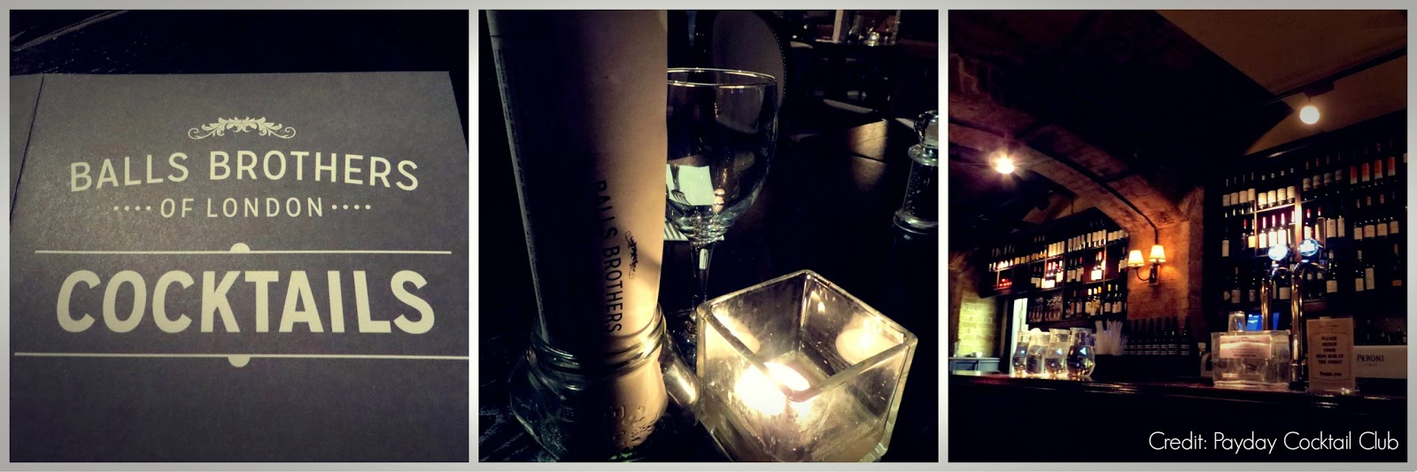 The Payday Cocktail Club Cocktails at Balls Brothers London Bridge