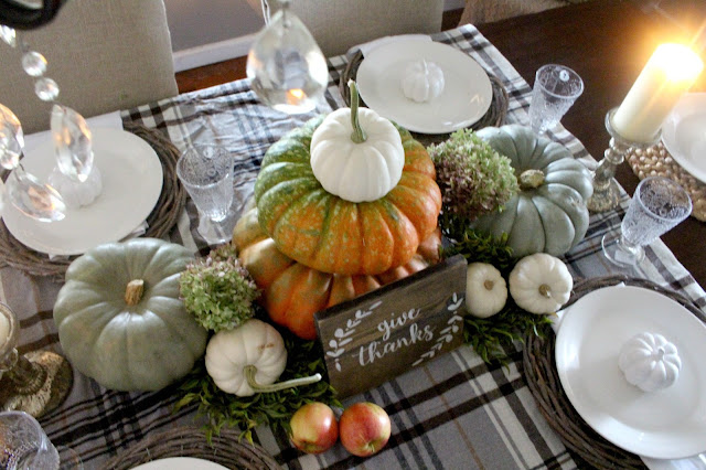 Cozy and Classic Fall Tablescape - The Glam Farmhouse