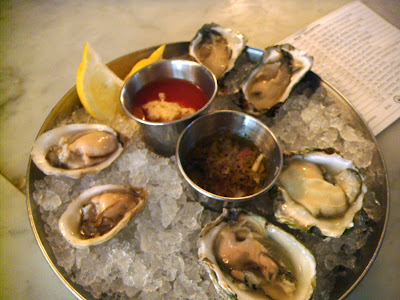 Oysters at Neptune Oyster, Boston, Mass.