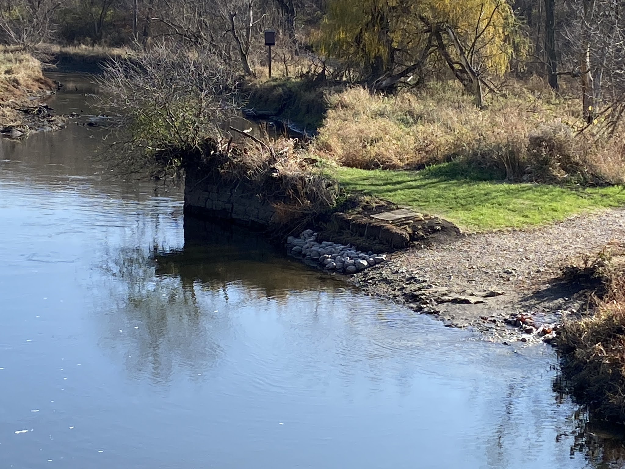 Bolingbrook's Historic Trout Farm Bridge over the DuPage River