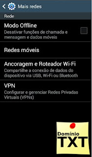 DominioTXT - Roteador Android