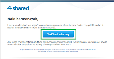 Cara Daftar Account 4shared Gratis