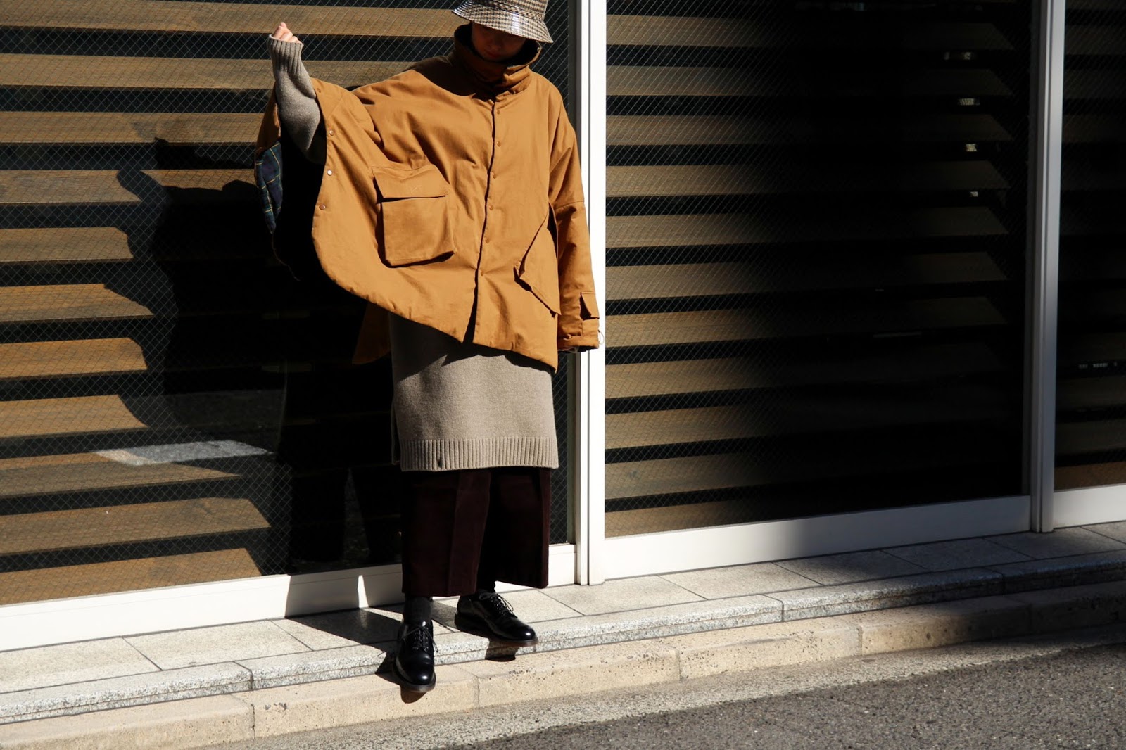 PHINGERIN Long futon coat | knowhowtrg.com
