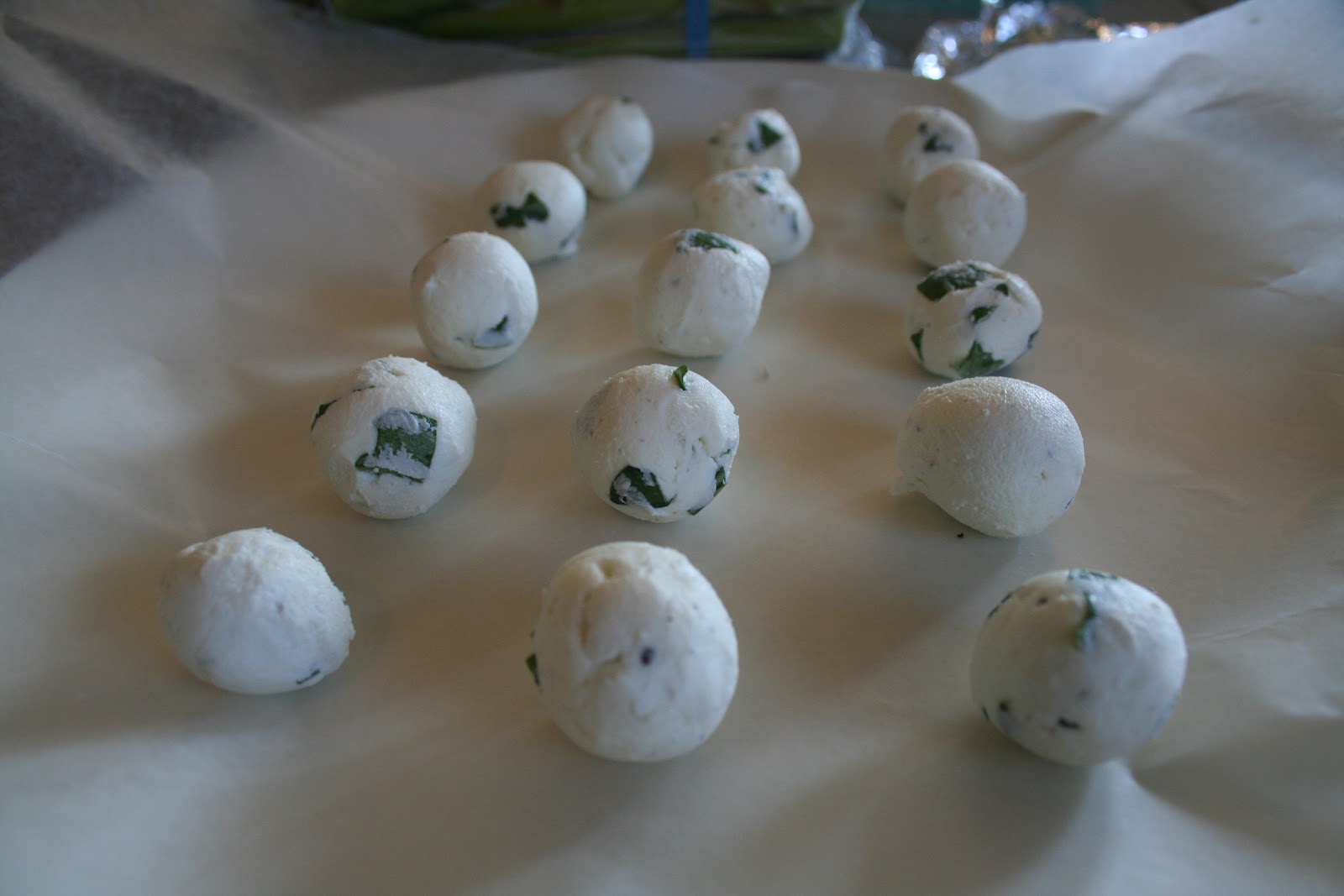 AmateurAbby Asparagus Soup with Herbed Goat Cheese