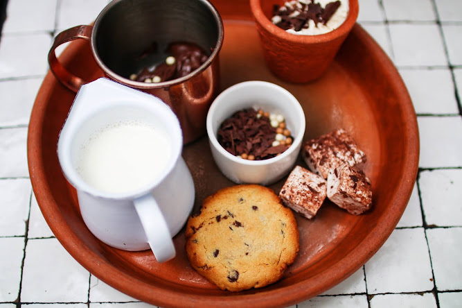 Hot Chocolate Dessert The Potting Shed