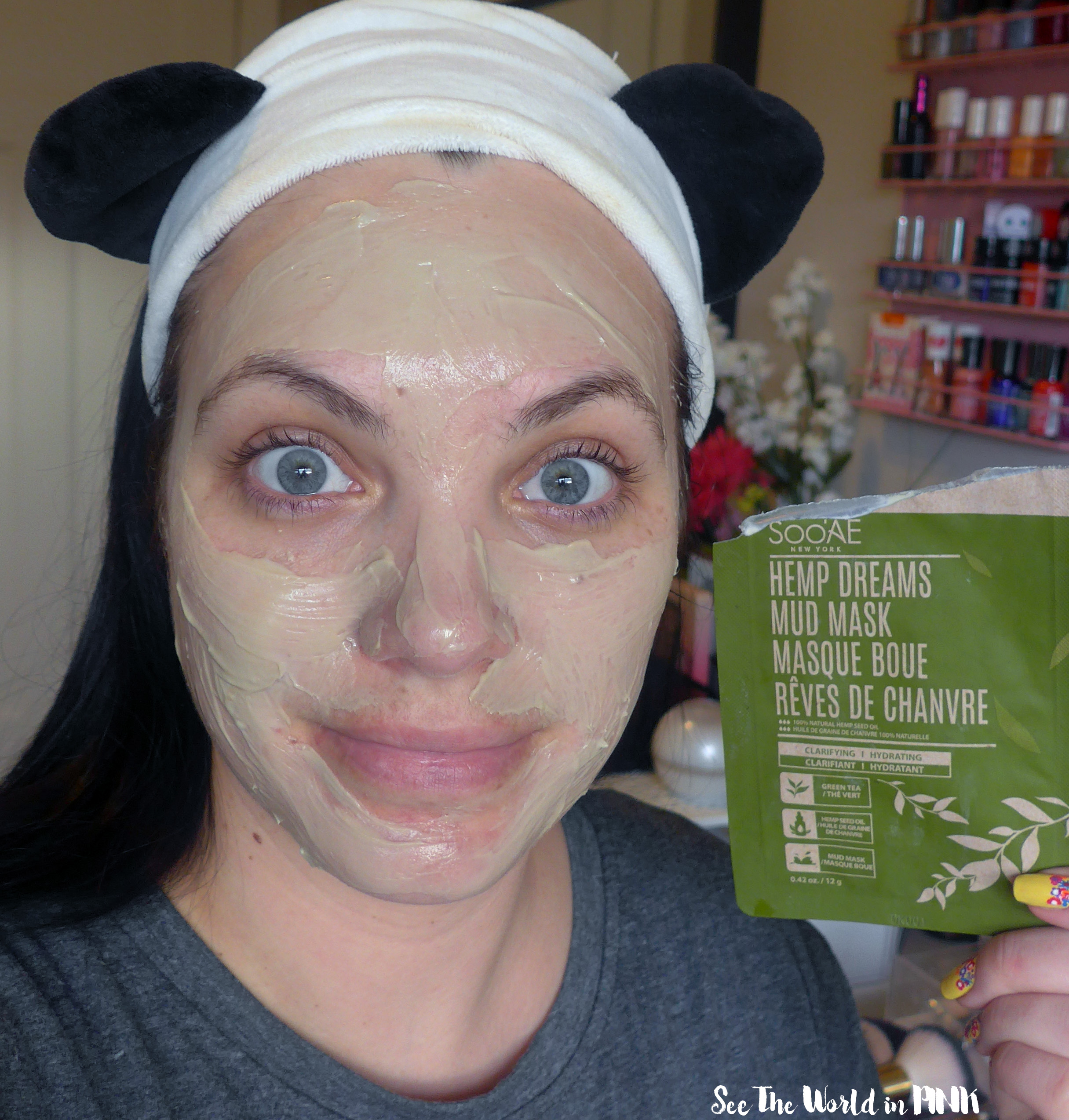 SooAE Hemp Dreams Sheet Mask & Mud Mask See the World in PINK