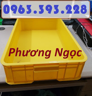 Sóng nhựa bít HS007, thùng nhựa đặc công nghiệp, thùng nhựa đặc có nắp, thùng nh 20180407_115623