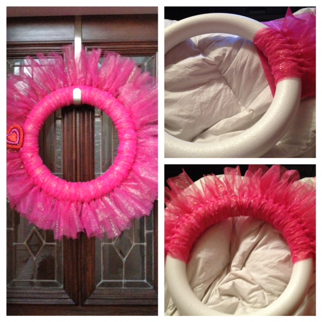 How To: Valentine's Day Wreath - Amy's Balancing Act