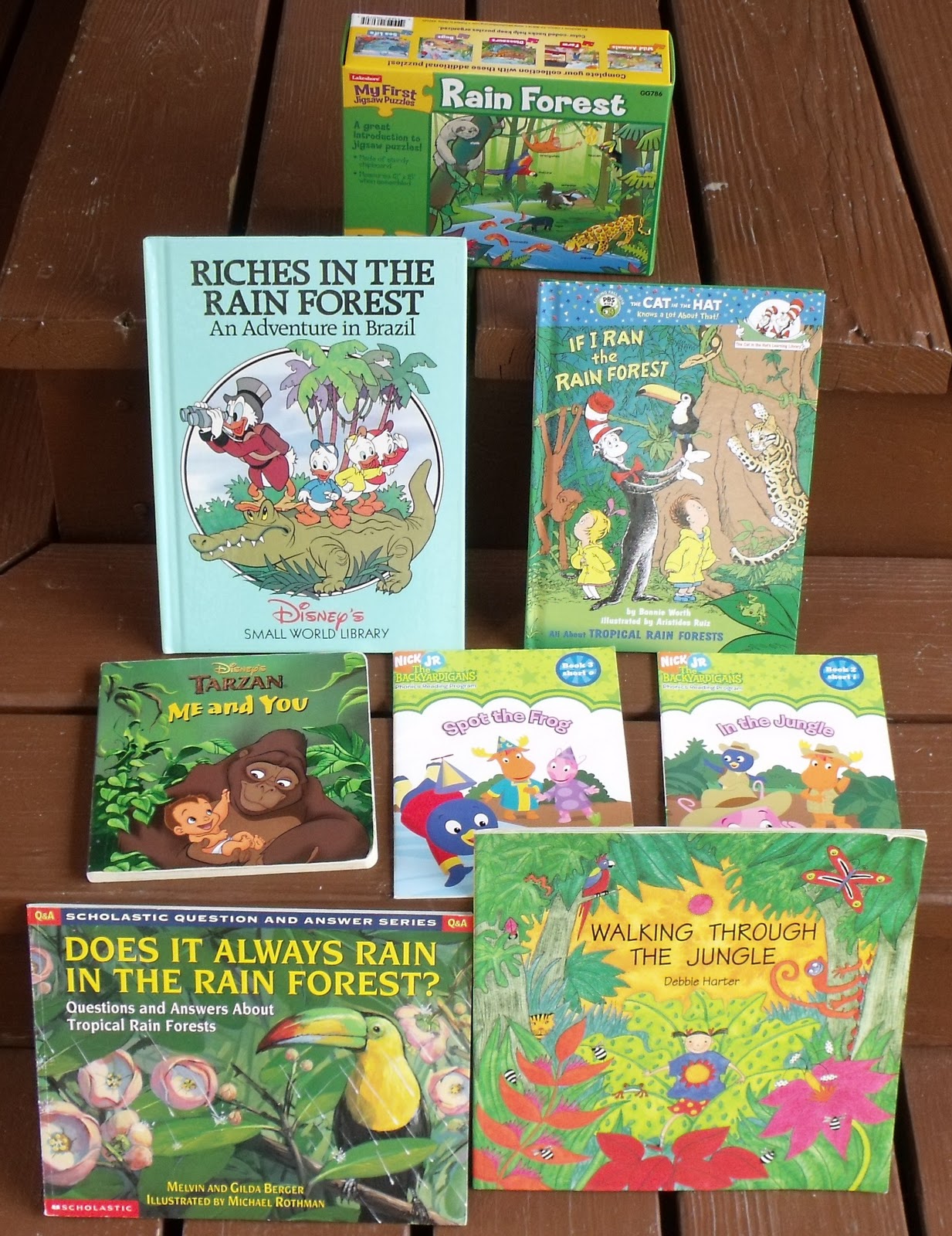 Nurturing Naters with learning activities at home: rain forest books ...