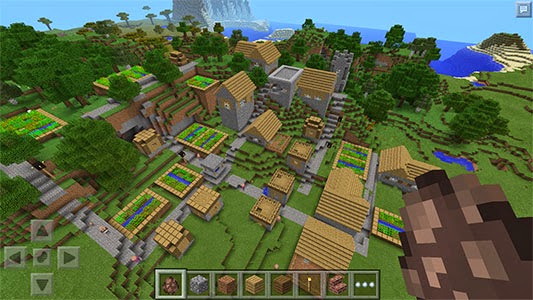 Screenshot Game Minecraft Pocket Edition 