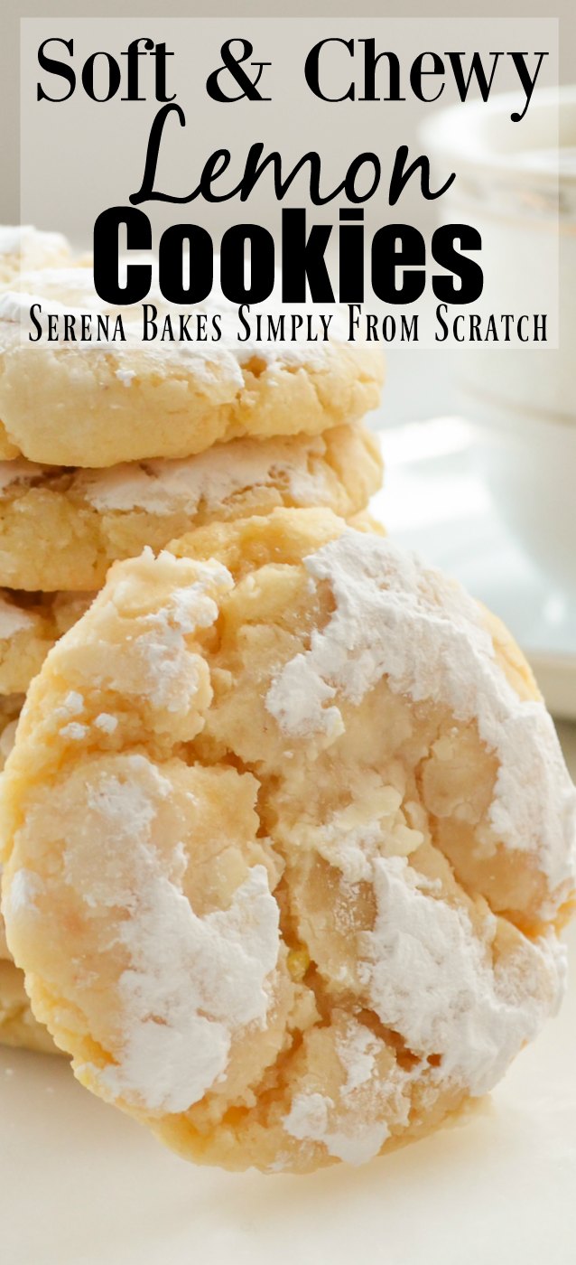 Soft and Chewy Lemon Cookies Serena Bakes Simply From Scratch