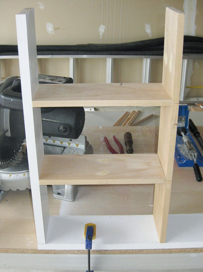 How to Build a DIY Back of Door Shelf - TheDIYPlan