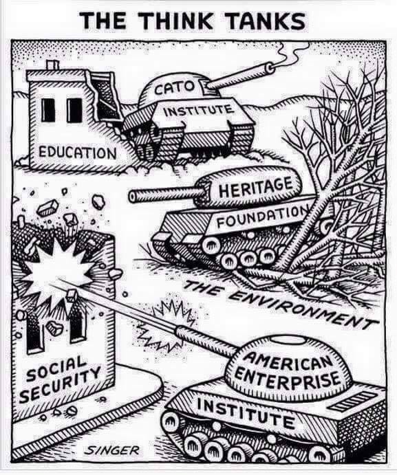 Think tanks aren't like this.