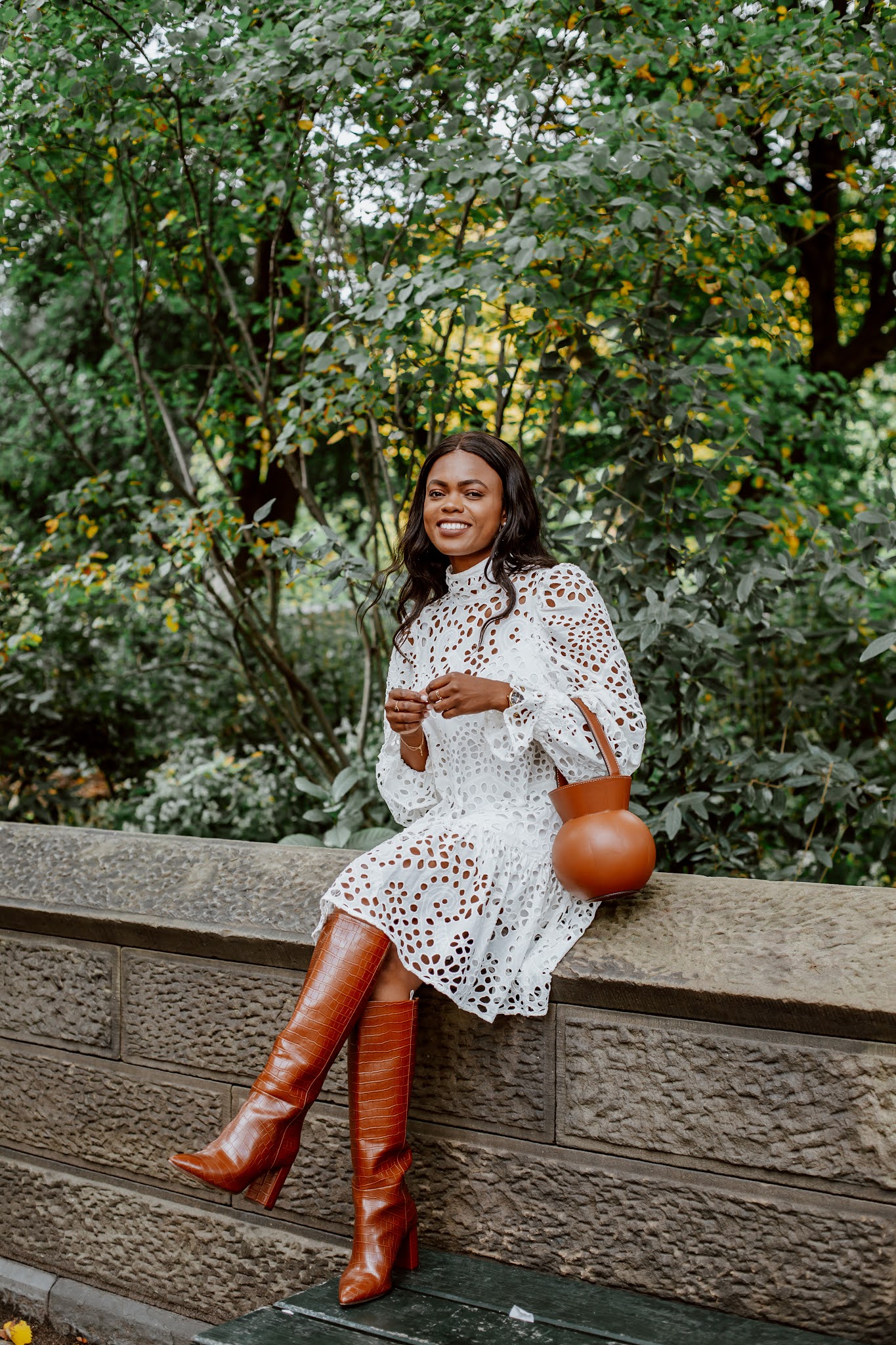 How to style white dresses for Fall 2020