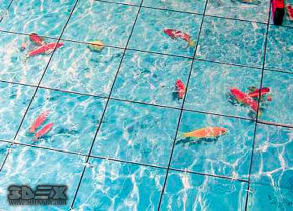 Amazing 3d Floor Tiles Best 3d Tile Images For Bathroom