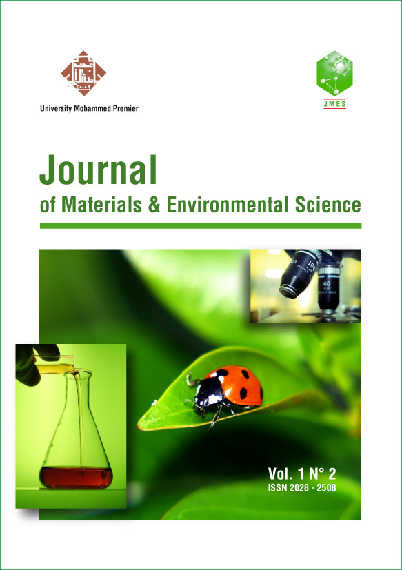 JMES - Journal of Materials and Environmental Science