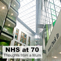 NHS at 70 Thoughts from a Mum NHS at 70 - Photo taken inside Southmead Hospital
