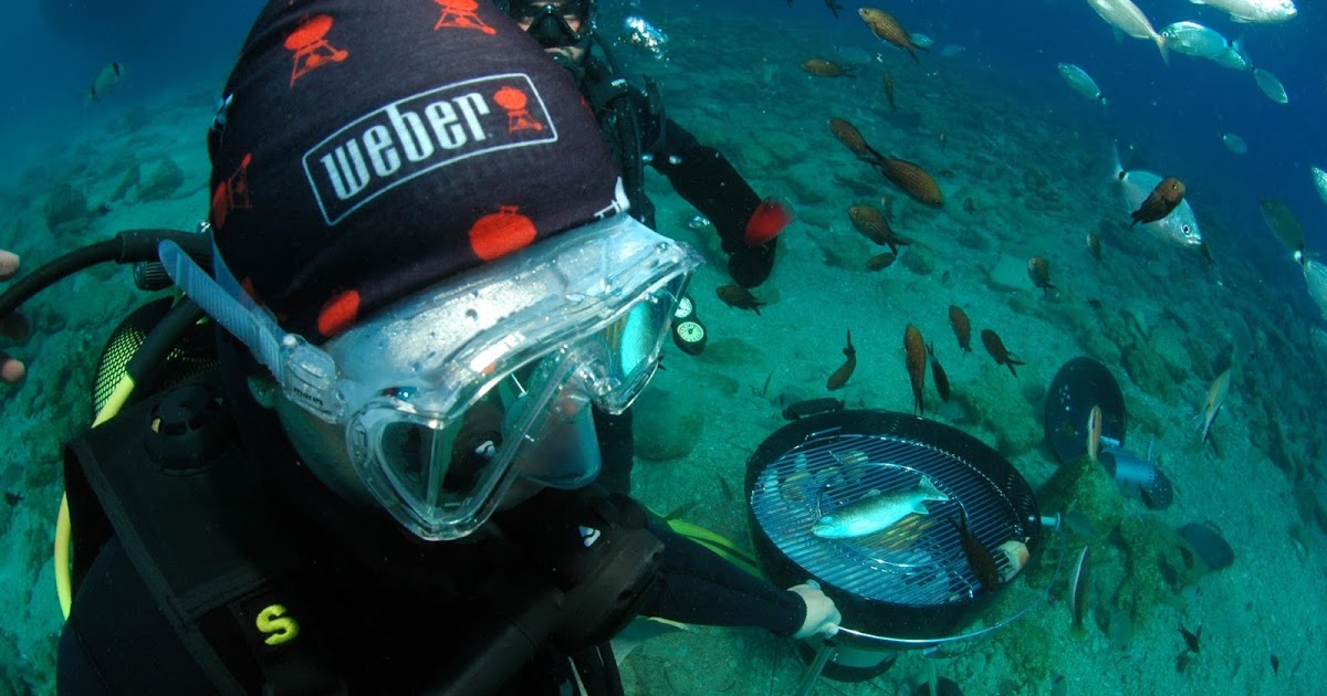 Su Altinda Barbeku Yaparak Bir Ilke Imza Atti Mutfak Dergisi