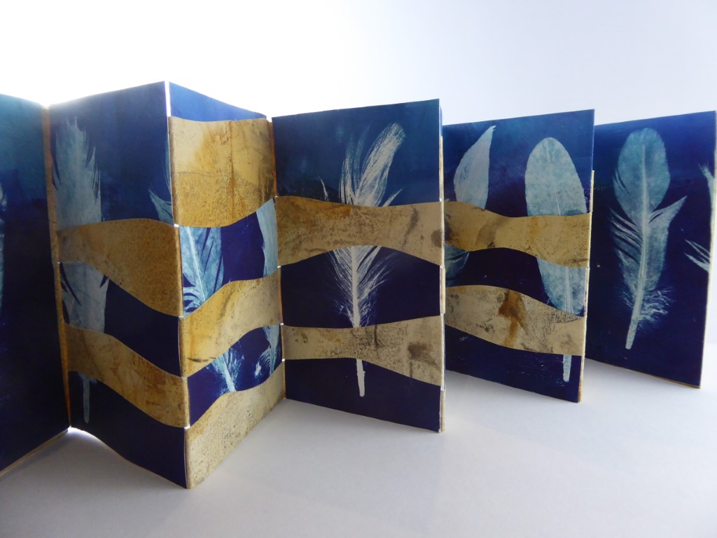 Sandra Pearce Exploring Woven Concertina Books