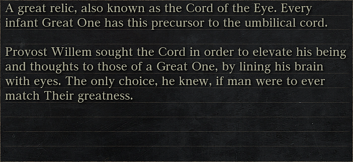 Third Umbilical Cord Bloodborne Wiki