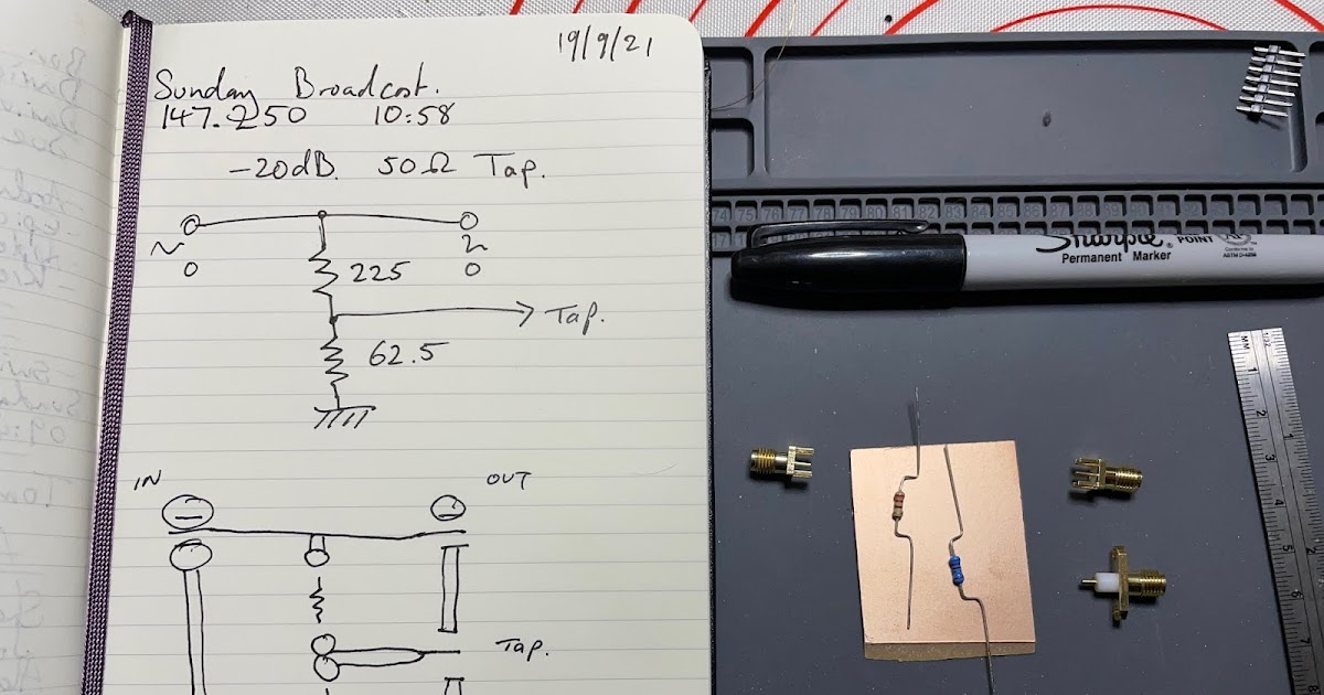 marxy's musing on technology Resistive tap built with sharpie PCB etch