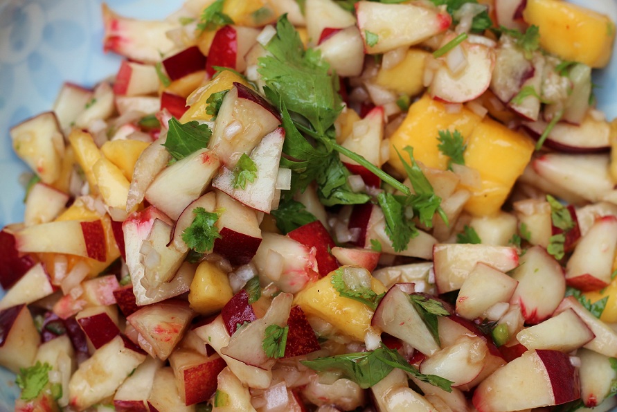 Three Bears Melbourne Nectarine & Mango Salsa