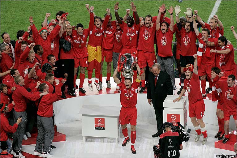 futbol en la sangre Final de la UEFA Champions League 2004/2005, la