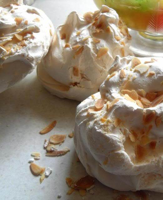 The English Kitchen Big and Fluffy Almond Meringues