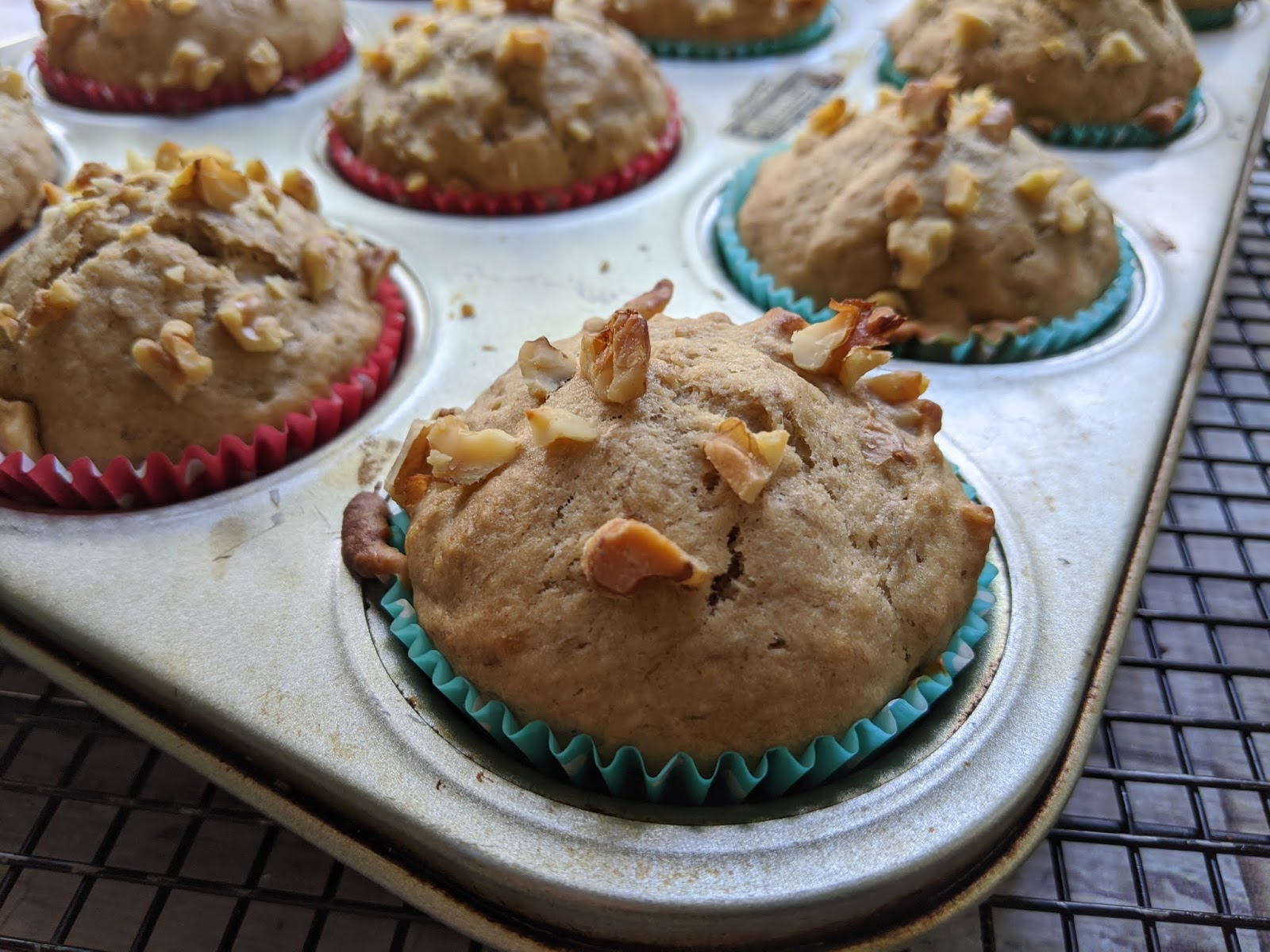 Banana Nut Muffins For Muffinmonday