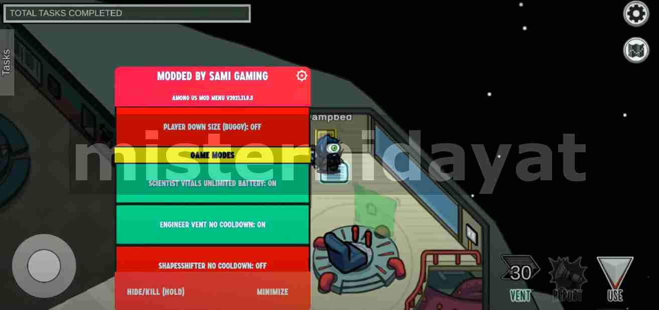 Among us Sami Gaming V2022.9.20 Mod Menu Apk, God Mod, Be Fake Impostor