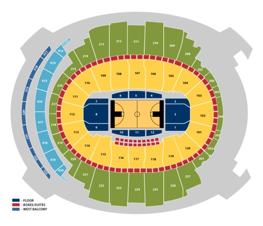 Square Garden Nba Seating Chart