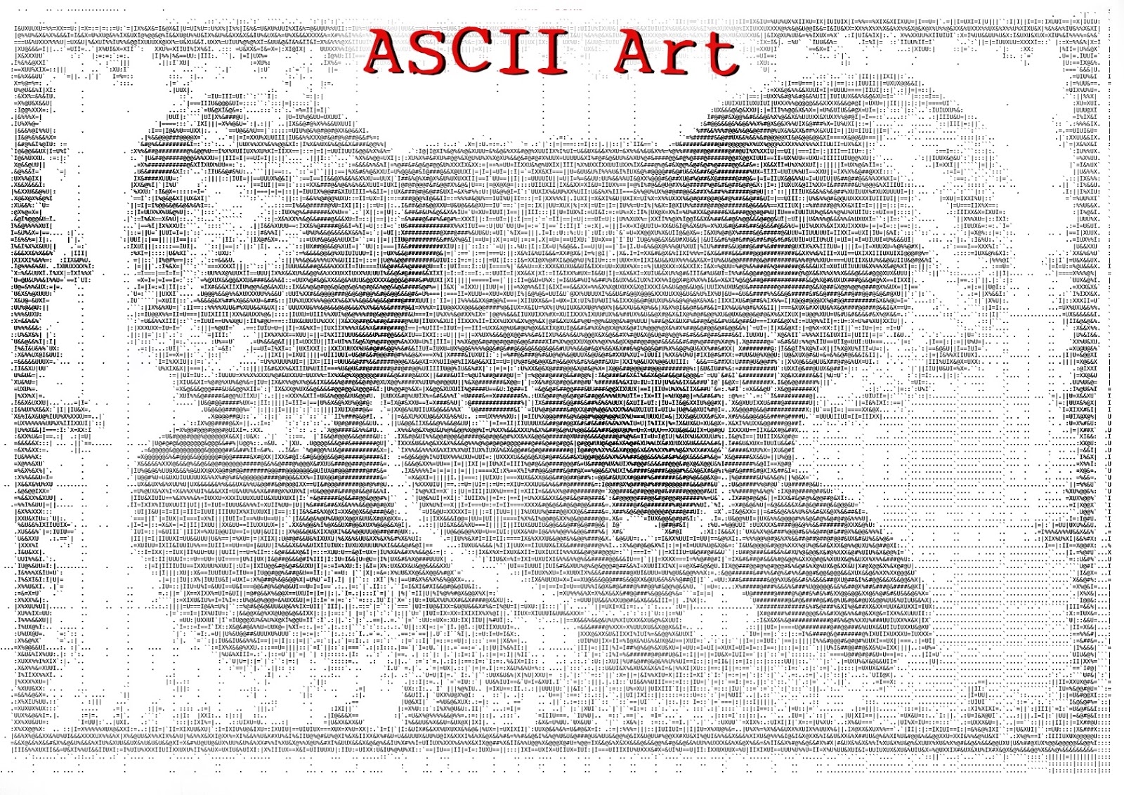 Arts ascii Copy and