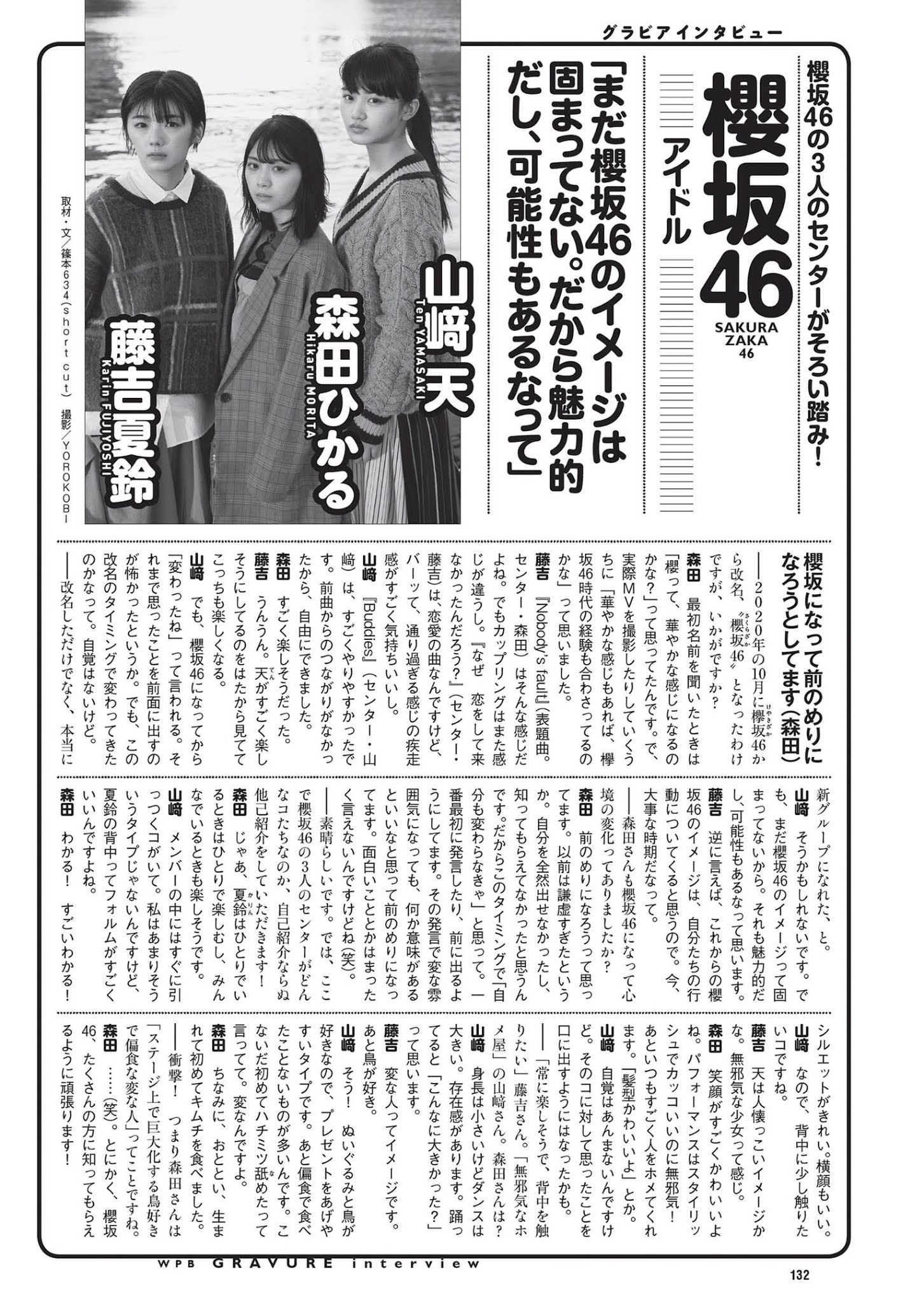 森田ひかる, 藤吉夏鈴, 山﨑天, Weekly Playboy 2021 No.03-04 (週刊プレイボーイ 2021年3-4号)