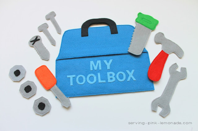 Felt Tool Set (Free Pattern Included)